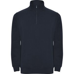 Roly Mens Aneto Quarter Zip Sweatshirt / Navy Blue